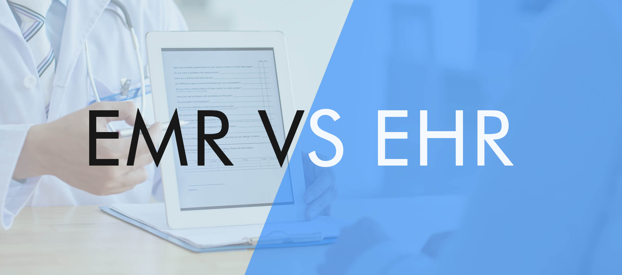 EMR vs EHR? Understand the Difference - Microwize Technology