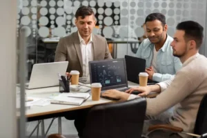 outsourced it services business meeting