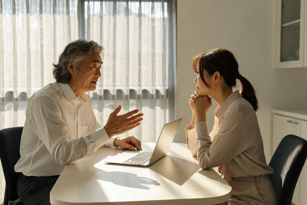 Specialist physician meeting with a patient in a clinic